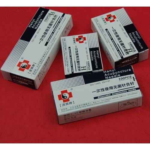 10 boxes 100pcs beauty massage face needle hanyi disposable acupuncture needle 0.17*7mm/0.18*13mm SZ