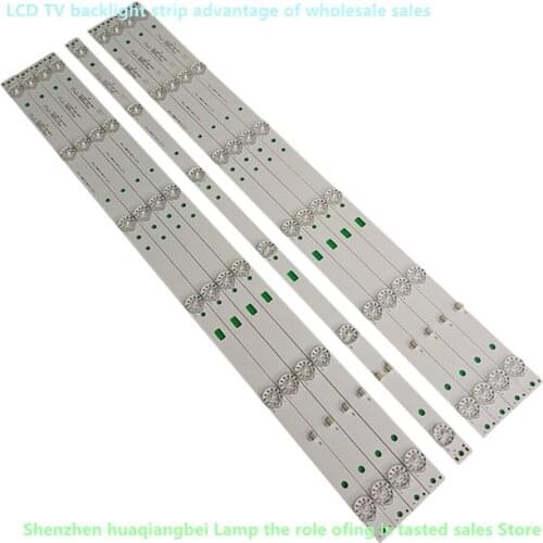 45PCS*LED Backlight Strip 6 lamp for JS-D-JP5510-A61EC JS-D-JP5510-B61EC E55DU1000 4K FHD 6V/LED