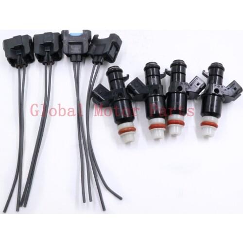 8pcs/lot 15710-45G01 1571045G01 Fuel Injector + Fuel Injector Adaptor