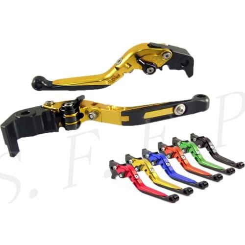 CNC Aluminum Folding Extendable Adjustable Brake Clutch Levers For Suzuki HAYABUSA/GSXR1300 2008-2017