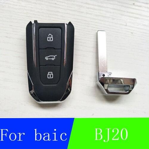 Car remote control key one-button start car key smart key for BAIC BJ20