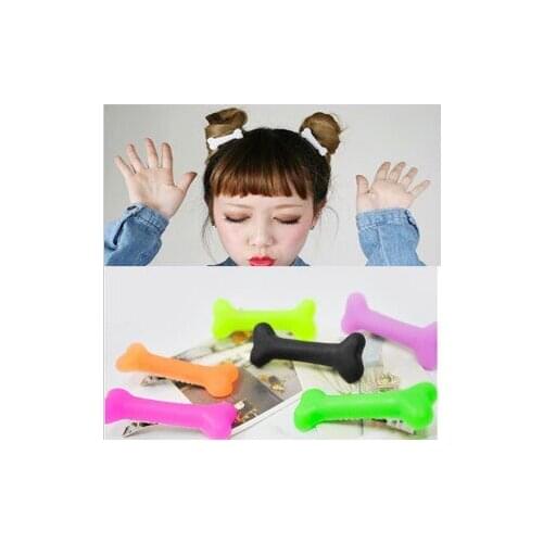 48pcs(24 pairs)Free Shipping Fashion skeleton hair clip hairpin Zombie Punk Bone hairwear hairpin bobby pins