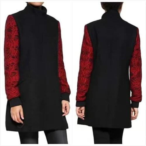 Casaco De lã Bordado à Moda Espanhola, 2020