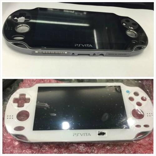 Black/White Color New Oled for Playstation PS Vita PSV 1000 1001 1004 Lcd Screen Display + Touch Digitizer + Frame