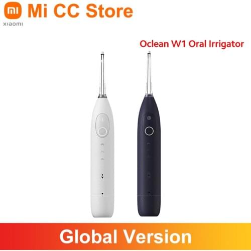Global Version Oclean W1 Oral Irrigator Cordless Water Flosser Teeth Cleaner Rechargable Water Jet 30ml Tank Volume Portable
