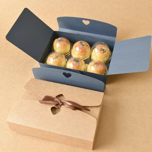 Kraft boxes with ribbon,wedding favor boxes,baby shower favor boxes,party gift boxes 20pcs/lot