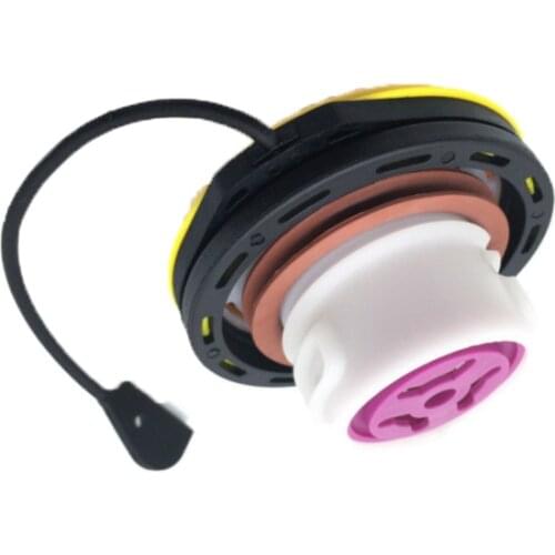 Cap Lid Accessories Plastic Yellow Car Diesel Fuel Filler Cover LR053666 Fit For Land Rover Discovery LR 3 4 5