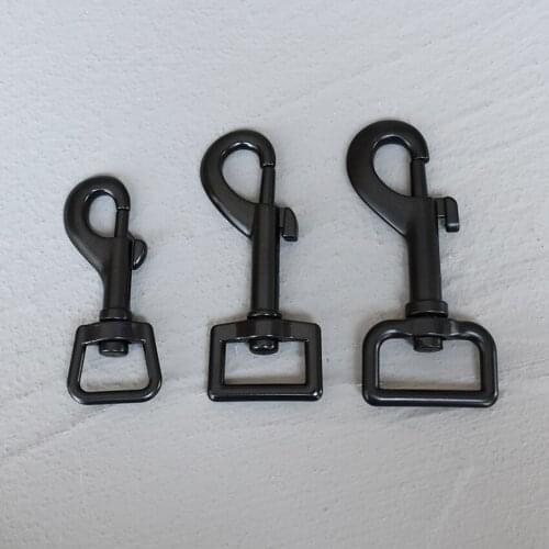 1 Pcs 15mm/20mm/25mm Metal Buckles Lobster Clasp leash Carabiner Snap Hook Key Chain Bag Part DIY Hardware Accessories