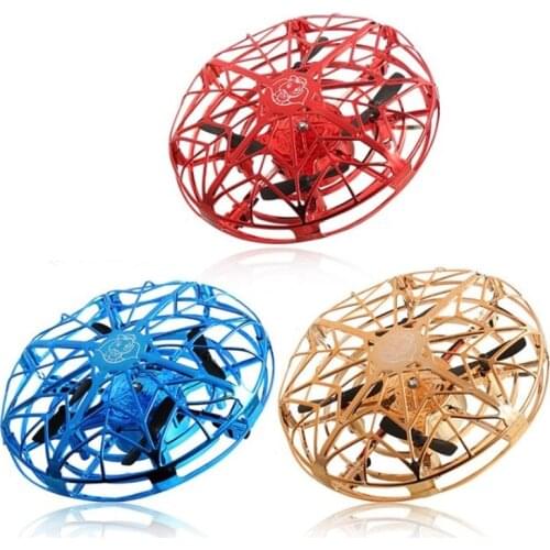 Mini UFO Drone Anti-collision Flying Helicopter Magic Hand UFO Ball Aircraft Sensing Induction Drone Kid Electronic Toy DropShip
