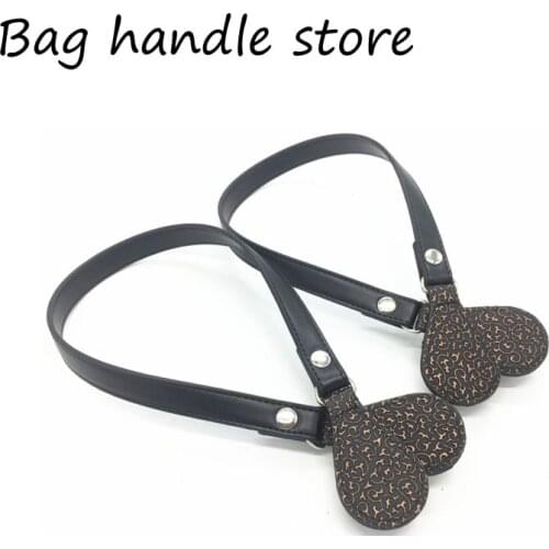 New Long Short Flat Handles with drop end for Obag Faux Leather Lacquer Handle Removable Drop End for O Bag for OCHIC