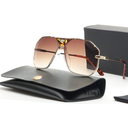 New Fashion Large Frame Square Sunglasses Women 2020 Luxury Brand Designer Trendy clear Sun Glasses Female brown Black NX