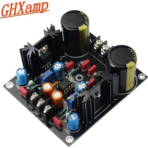 GHXAMP LM317 LM337 Servo Rectification Filter Power Supply Board AC to DC NEW
