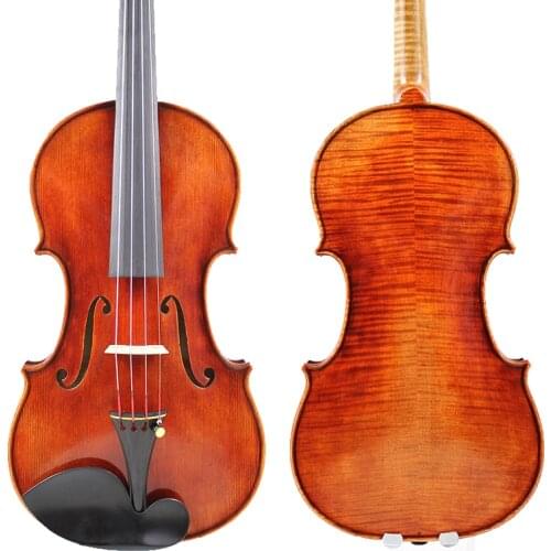 Guarnieri 'del Gesu' 1743"The Cannon"Violin violino Copy ."All European Wood" ,Top oil varnish!Best performance!Free Shipping