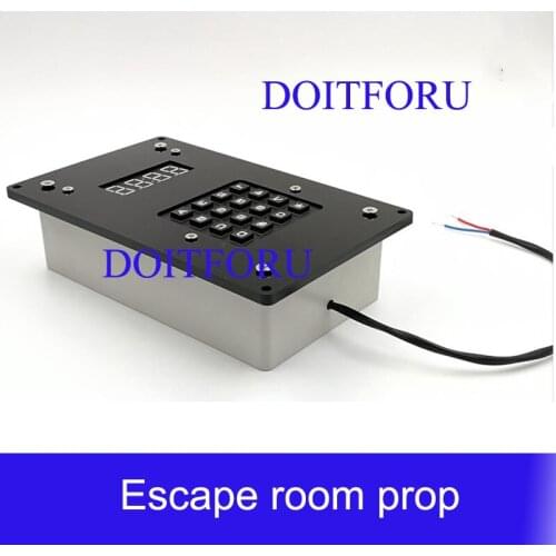 Human secrets escape props Chamber of Secrets Product game props Guessing the number and size organ Digital ratio size