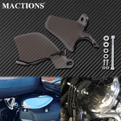 Motorcycle Saddle Shields Heat Air Deflector Smoke ABS Plastic For Harley Softail Street Bob Slim FLSL Fat Boy Breakout 18-2020