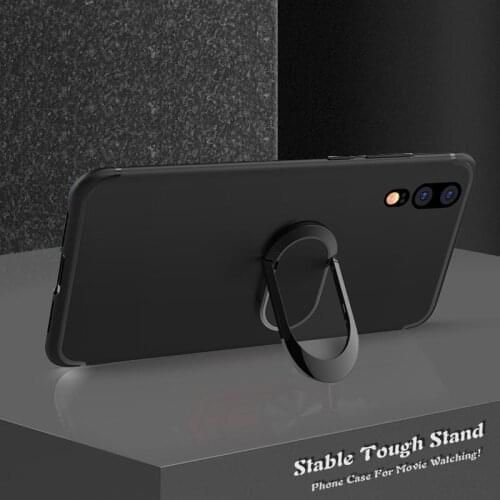 Silicone Ring Finger Case for Ulefone Mix 2 S Note 8P 8 7 7P Power 2 3L 6 Gemini Metal S10 Pro P6000 Plus Magnetic Car Cover