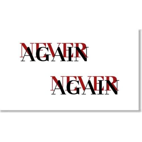 Dark male and female English alphabet swash tattoo stickers waterproof sexy long-lasting tattoo stickers