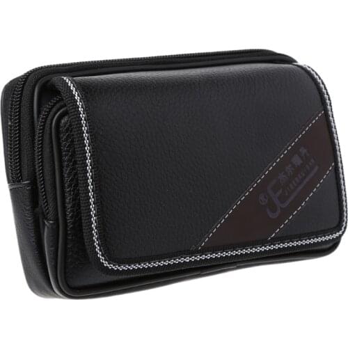 TINKTHENDO Universal Waist Bag Pouch Belt Card Holder Pocket Men Wallet Phone Case Cover