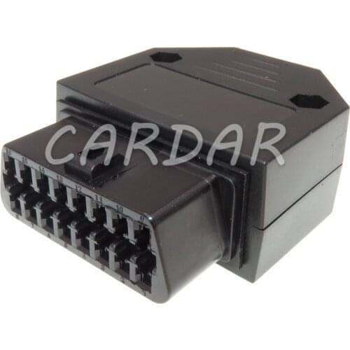 1 Set GM OBD2 16 Pin Connector Diagnostic OBD II Plug Adapter Connector j1962f With Full Pins Terminal
