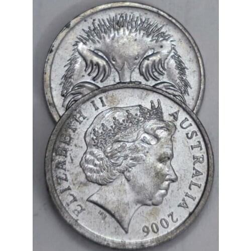 20mm Short-beaked echidna Australia ,100% Real Genuine Comemorative Coin,Original Collection