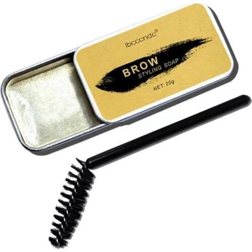 3d Wild Eyebrow Soap Pomade Makeup Gel Soap Balm Styling Eyebrow Tint Pomade Waterproof Brow Lasting