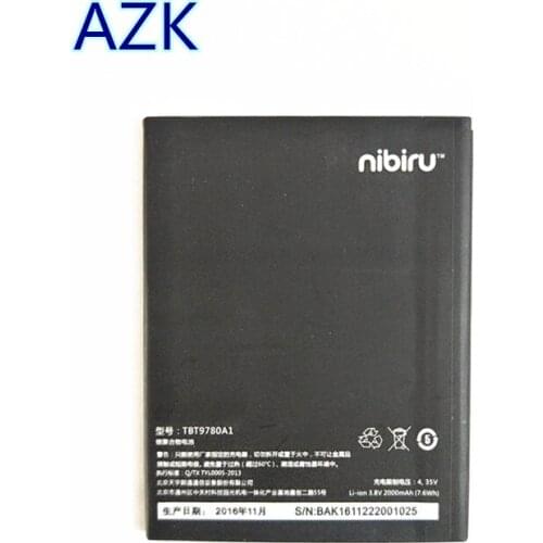 AZK 2000mAh TBT9780A1 Battery for Highscreen Thor K-Touch Mars Nibiru H1 H1C