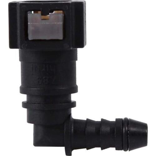 Fuel Line Quick Release Connect Connector Motorcycle Hose Coupler ID6 Female 7.89mm Elbow Fuel Line Quick Connector