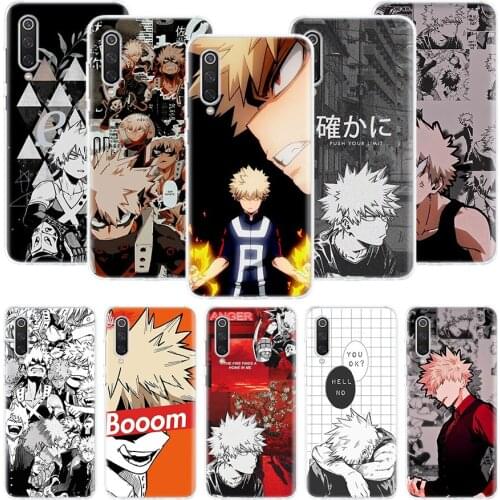 My Hero Academia Bakugou Katsuki Phone Case For Xiaomi Redmi Note 10 9 8 Pro 9S 8 8T 7 6 5 6A 7A 8A 9A 9C 4X S2 K20 K30 Art Cove