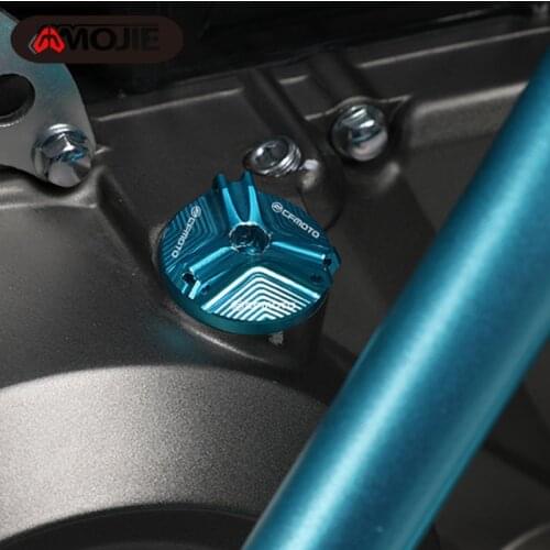 For CFMOTO CF MOTO 250SR NK250 150 400 650GT MT 700CLX Motorcycle Engine Oil Drain Plug Sump Nut Screw Cup Plug Cover