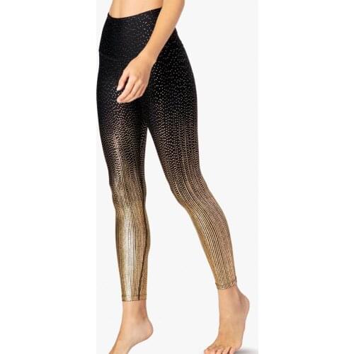 Women Leggings Slim Elasticity Leggings Fitness cuttin leggins Woman Pants Leggings Strength Leggings Bronzing dots Sequins