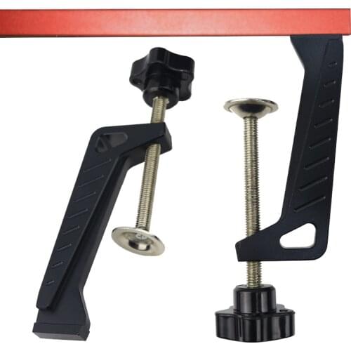 Woodworking Type 45 Chute Fixing Clip T-slot Miter Track Securing Aluminum Alloy Clip Woodworking Table Accessories