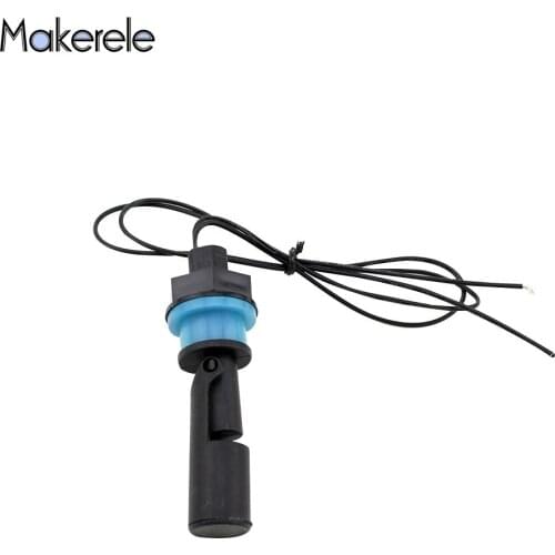 Right Angle Float Switch Plastic PP 110/220V Liquid Water Level Sensor Mini Tank Float Switch Contains No Mercury MK-PCFS4