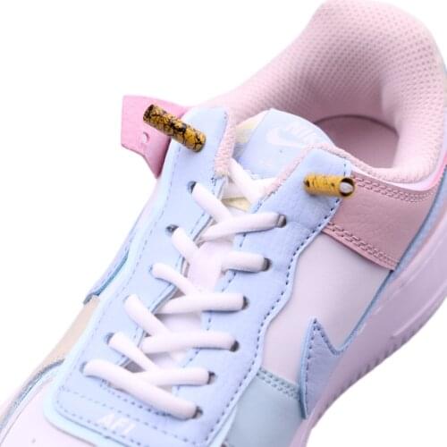 1 Pair New Elastic Shoe Laces Round No Tie Shoelaces for Kids and Adult Sneakers Shoelace Quick Lazy Laces 16 Color Shoe Rope