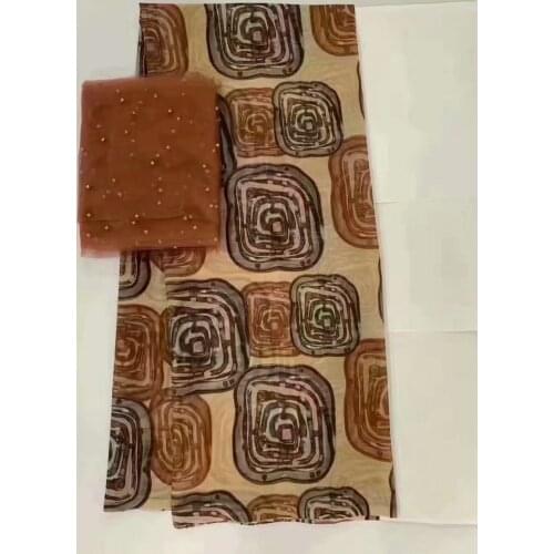 Swiss Lace Fabric African Brocade Fabric 2021 Fashion Embroidery Swiss Voile Lace In Switzerland High Quality With Scarf 7yards