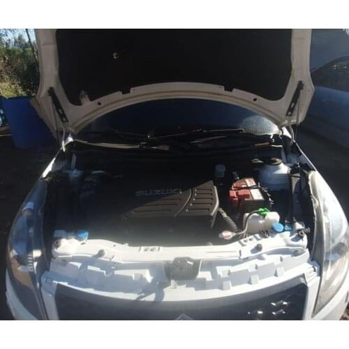 Car Styling Front Hood Bonnet Modify Gas Struts Lift Support Shock Damper Carbon Fiber For 2012-2014 Suzuki Swift Sport ZC32S