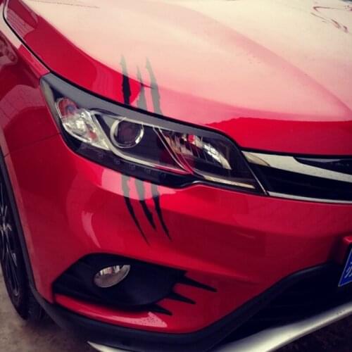 Car styling headlights personalized car stickers For Mercedes W203 W211 W204 W210 W124 GLA Lexus IS250 RX300 RX350 RX NX