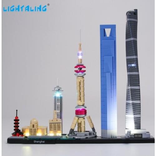 Lightaling Led Light Kit For 21039 Architecture Shanghai