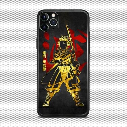 Tanjiro Demon Slayer manga anime For iPhone se 6 6s 7 8 plus x xr xs 11 12 mini pro max soft silicone phone case cover shell