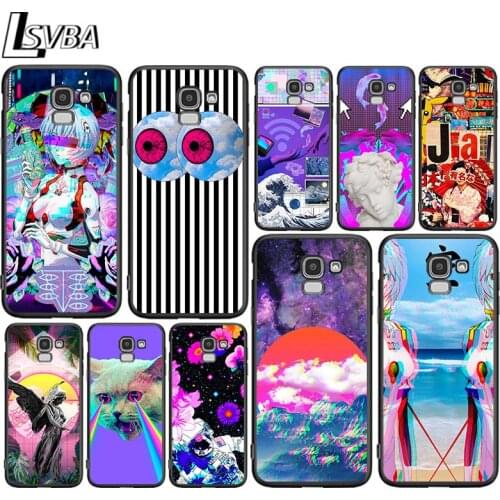 Vaporwave Art for Samsung Galaxy J2 J3 J4 Core J5 J6 J7 J8 Prime duo Plus 2018 2017 2016 Silicone Phone Cover
