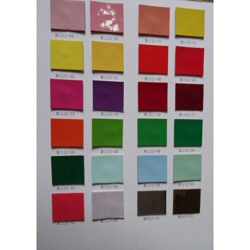 1.0MM Mirror face microfiber leather material sale by yard