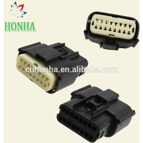 1pcs 16 Pin/Way Female Headlight Plug Connector With Terminal 33472-1601