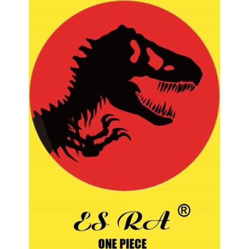 1 Piece Funny Stickers Toys 3.1*3.1inch Jurassic Park Decal Dinosaur Waterproof for Luggage Laptop Guitar Skatebboard Room Decor