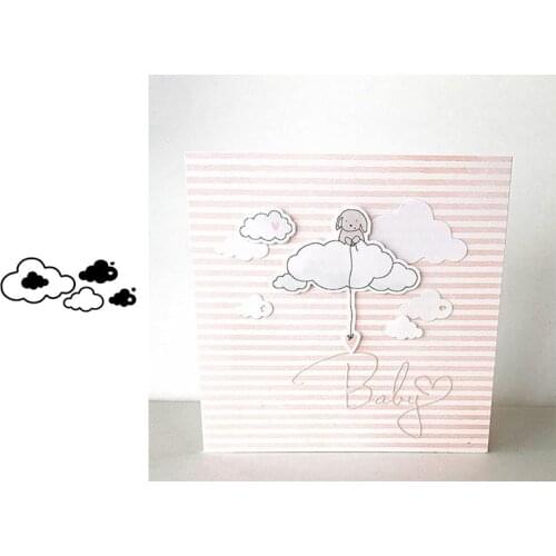 2020 new metal cutting dies Cumulus Clouds cut die mold Scrapbooking card making paper craft knife mould punch diecut