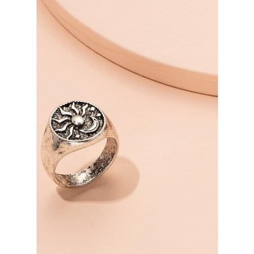 2021 Ins Trendy Antique Skull Wings Owl Bird Snake Minimalism Knuckle Finger Rings Korean Fashion Women Party Hip-hop Jewelry