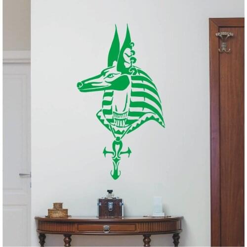 Free shipping fashion bedroom wall stickers Egyptian god horse home decor wall art stickers decals Mural F-104