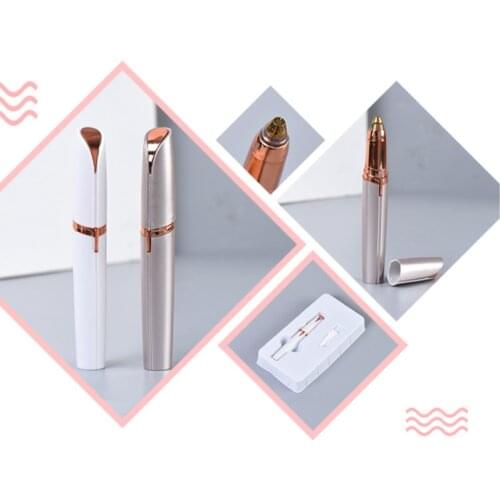 Ladies Mini Carrying Electric ABC Knife Shaver Epilator Automatic Hair Remover Usb Charging Eyebrow Pencil
