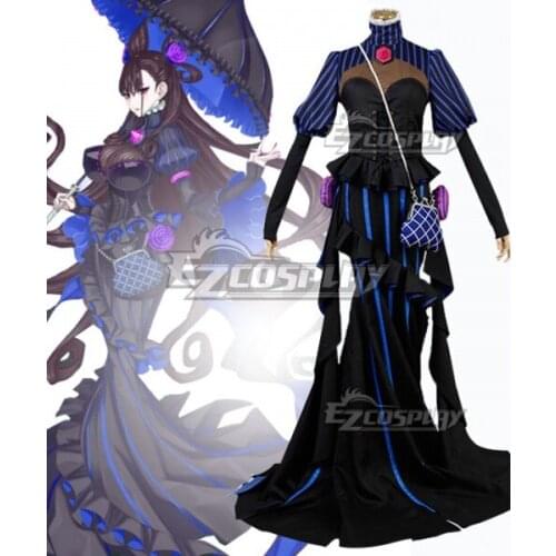 Fate Grand Order FGO Caster Murasaki Shikibu Stage 1 Dress Girls Party Halloween Dress Suit Adult Christmas Cosplay Costume E001