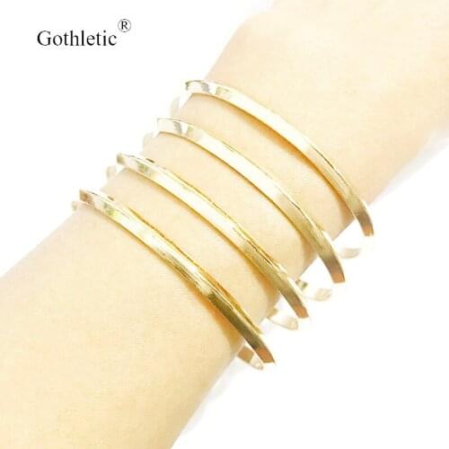 Gothletic Golden Bracelets