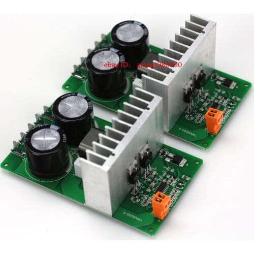 GZLOZONE One pair Assembeld HIFI IRS2092S High Power Digital Amplifier Board L3-67