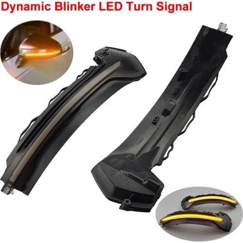 Rearview Mirror Flashing Indicator LED Turn Signal Light For Audi A3 8V S3 RS3 Dynamic Blinker 2013 2014 2015 2016-2020
